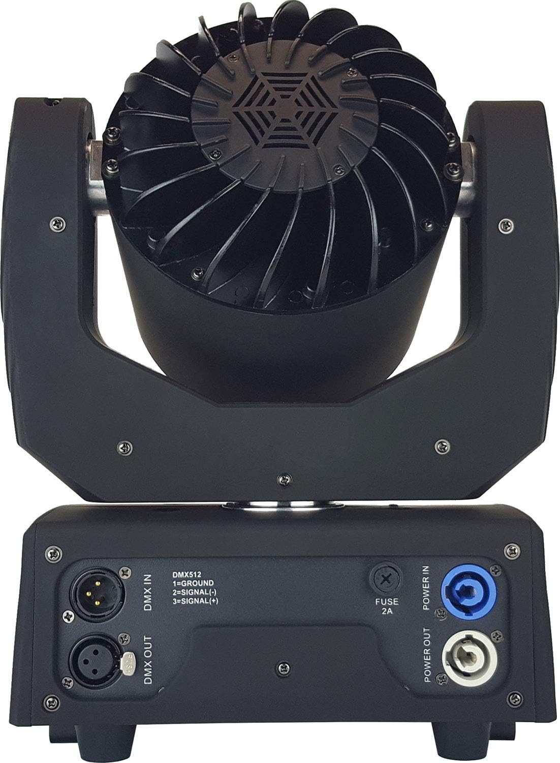 Blizzard Lighting Hypno Spot 30-Watt LED Moving Head Light with Aura Effect (9 Filter Color Wheel + 9 Gobos)