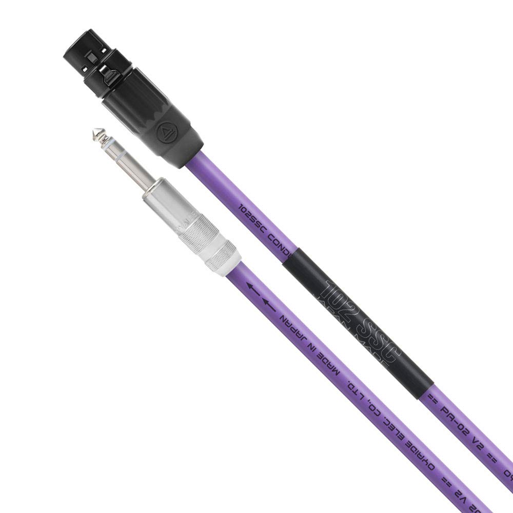 ELEC microphone cable (XLR female -TRS) 2.0m PA-02-XFT-V2-2.0
