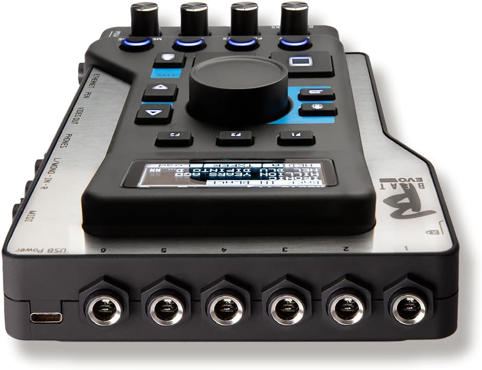 B.Beat Evo 256 Gb: All-in-One Backing Track Solution for Live Musicians - 16 Track Playback, Video Sync, MIDI commands, Click & Mixer