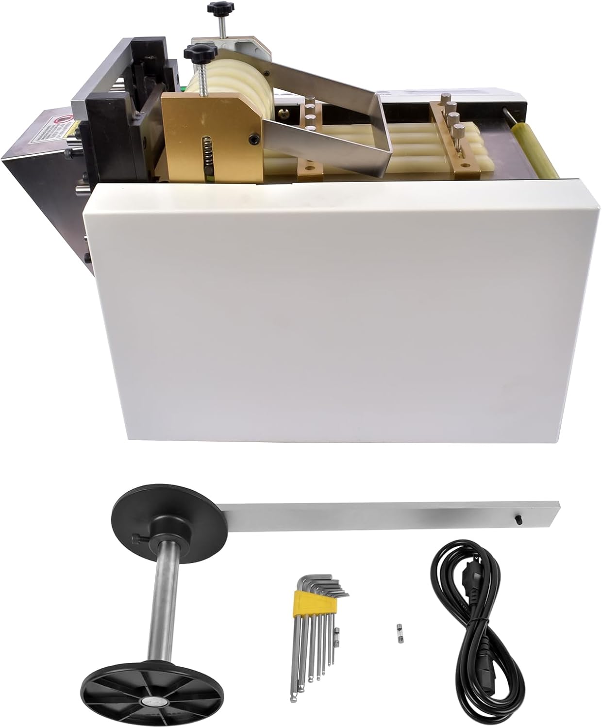 YS-100 Auto Heat-shrink Tube Cutter 110V Cable Pipe Cutting Machine, Cutting Width 0-100mm