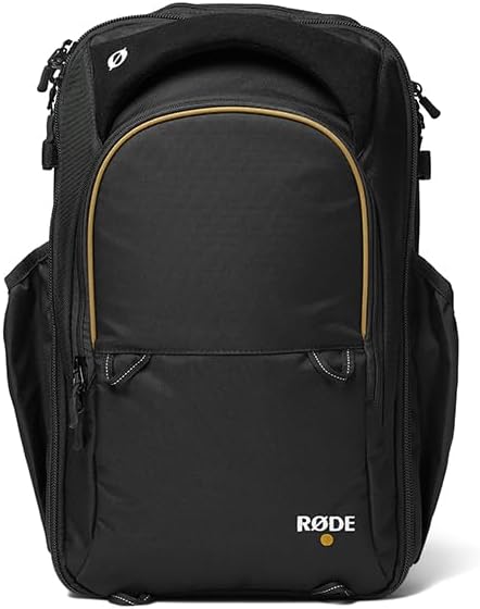 RØDE Backpack for RØDECaster Pro II, Laptop, Microphones, Arms and Accessories Bundle with PSA1+ Professional Studio Arm