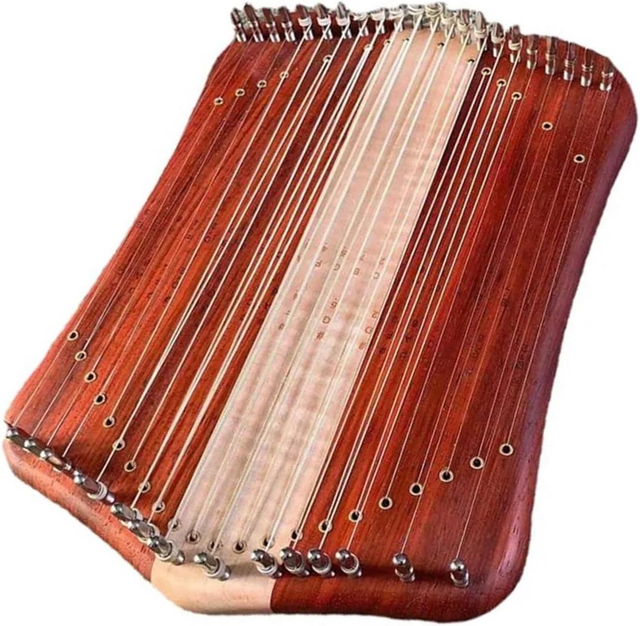 Lyre Harp Set Lyre Harp 37 Strings Professional Chromatic Scale Lyres Portable Small Harp Stringed Instruments Beginners Accessories