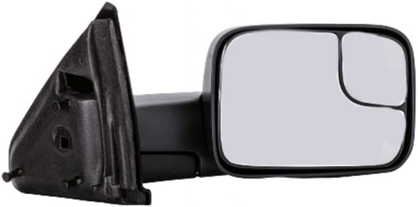 For Dodge Ram 2500/3500 Door Mirror 2005 2006 2007 2008 2009 Passenger Side | Manual | w/Towing Package | Replacement For CH1321227 | 55077492AN