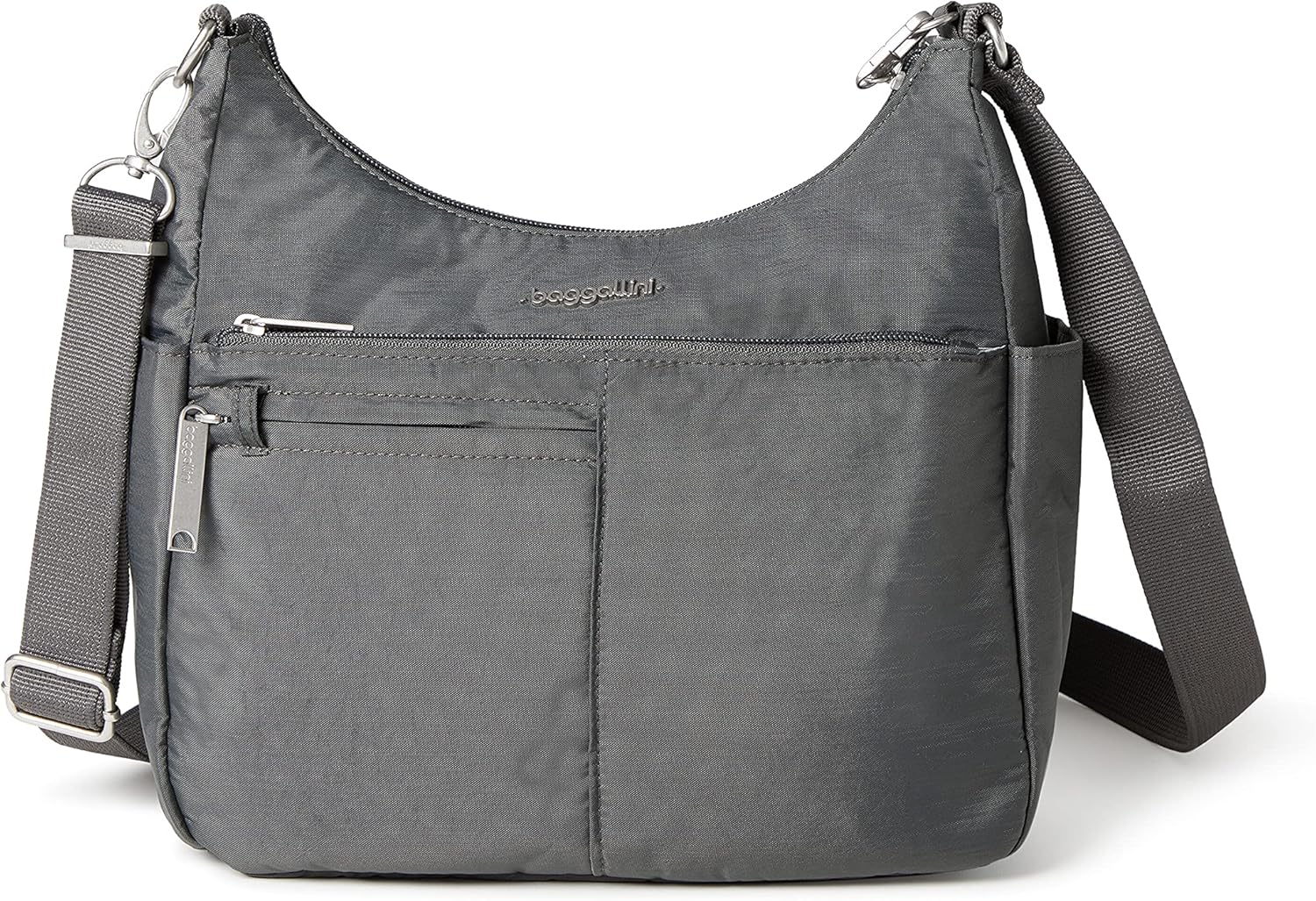 Baggallini womens Securtex Anti-theft Free Time Crossbody Bag | Securtex, Anti-Theft