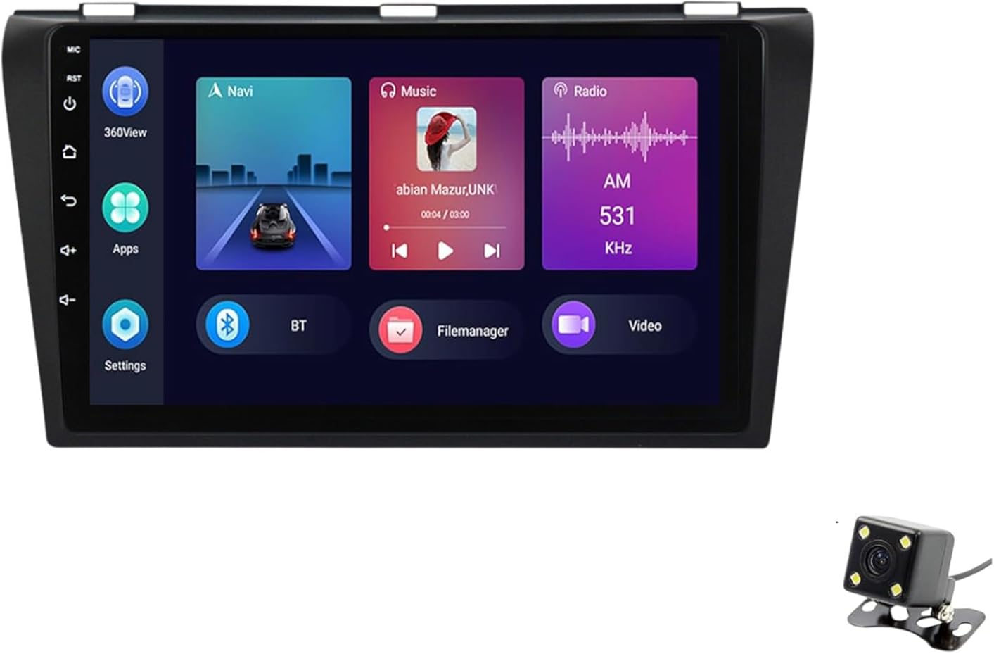 ADMLZQQ Car Stereo 9