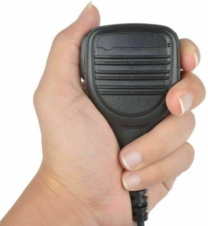 5 Pack PMMN4076A PMMN4076 PMMN4071 Windporting Speaker Mic Remote Speaker Microphone with 3.5mm Audio Jack for XPR3300 XPR3300e XPR3500 XPR3500e Portable Radio