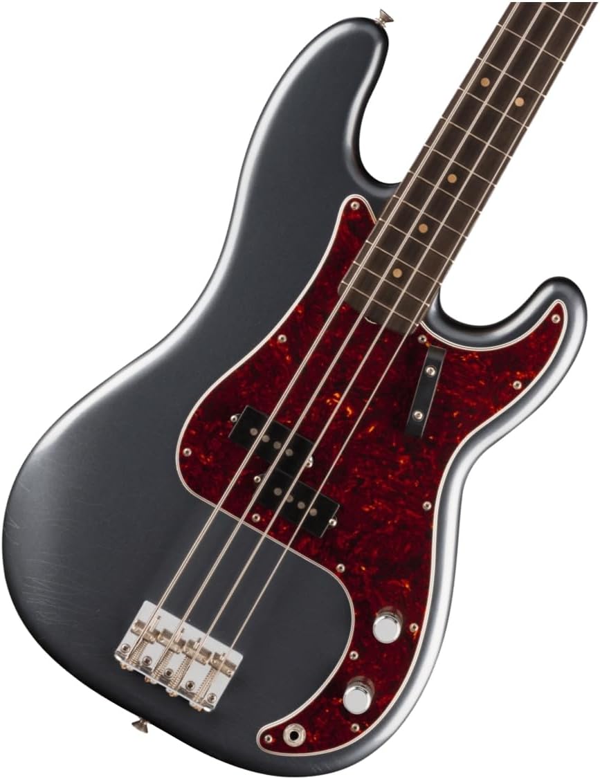 Fender Limited Vintera II Road Worn '60s Precision Bass - Charcoal Frost Metallic