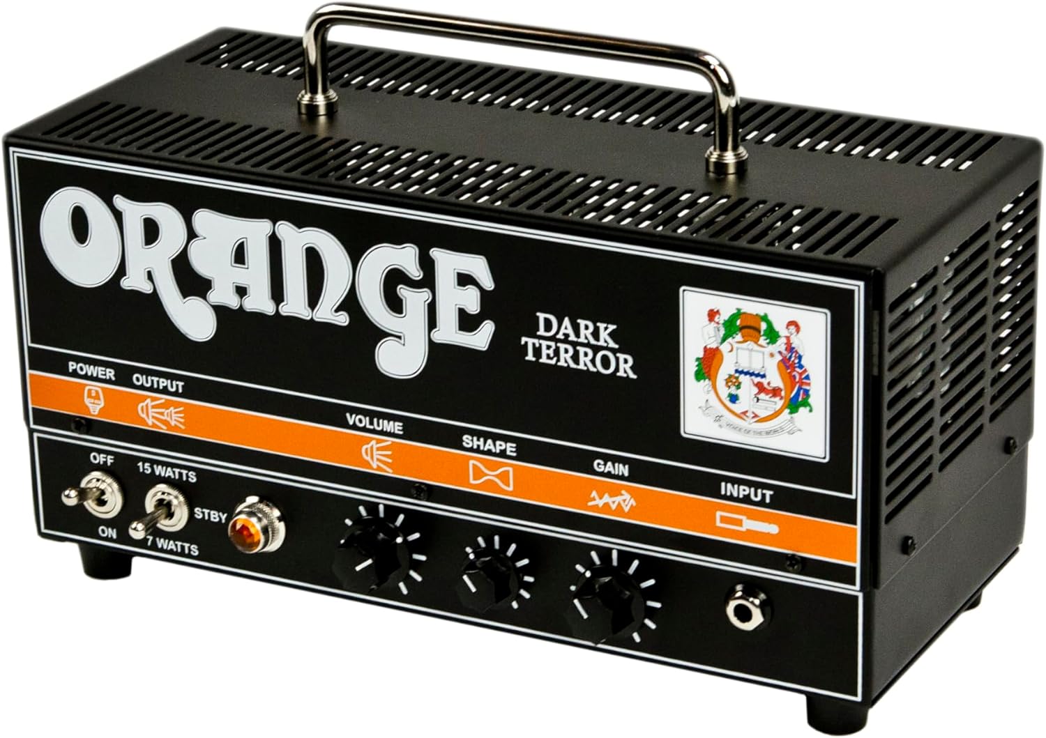 Orange Dark Terror High Gain Amp Head 15 Watts with Fx Loop