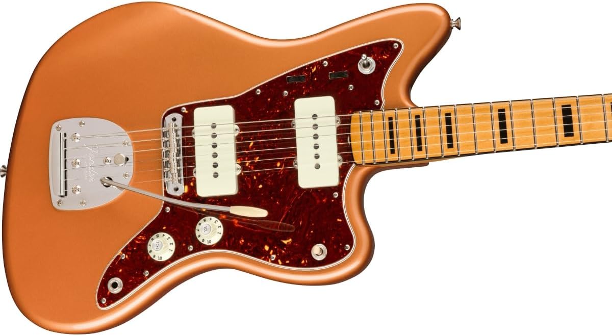 Fender Troy Van Leeuwen Jazzmaster Electric Guitar - Copper Age with Maple Fingerboard