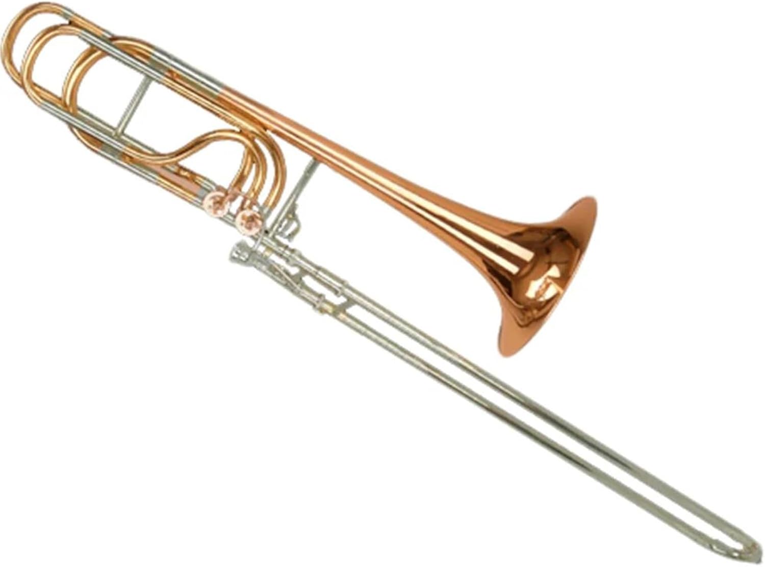 Professionals euphonium Professional Cupronickel Slide Sleeve Brass Gold Lacquer Bass Trombone