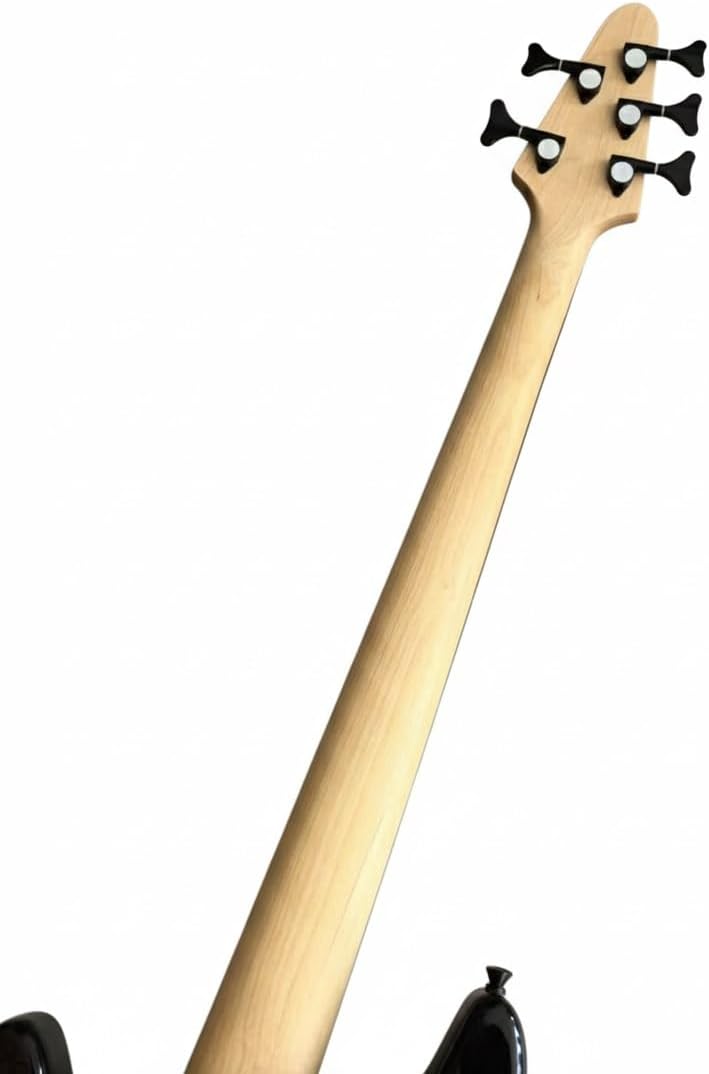 Modern Electric Bass Guitar 4 String & 5 Options Dual Humbucker 24 Fret Extended Range(5-String)