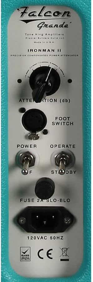 Tone King Falcon Grande 20-Watt 1x12 Inches Tube Combo with Attenuator and Reverb - Turquoise