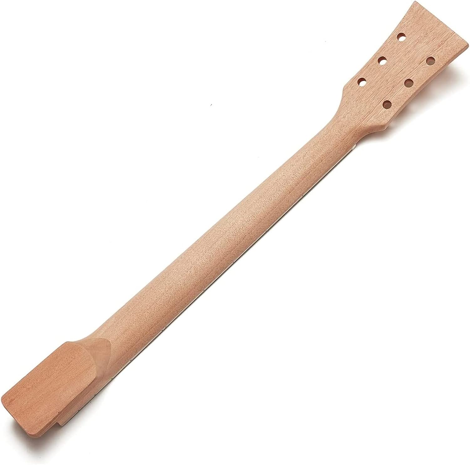 FLFL 6-Strings Semi-Hollow Quilted Basswood Top DIY Electric Guitar Builder Kit Unfinished Guitar Kit