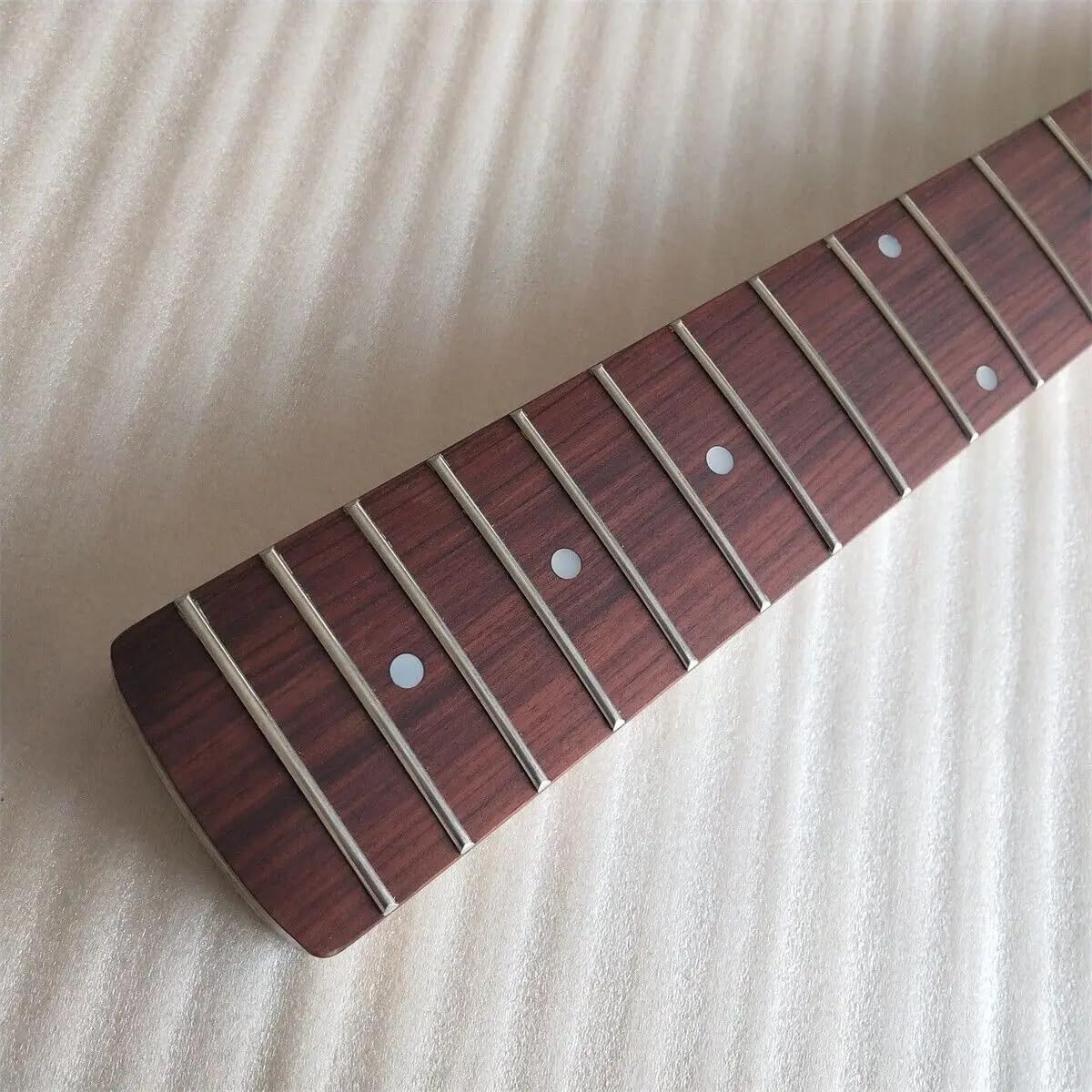 34 Inch JAZZ Bass Guitar Neck Maple 4 String 20 Fret Rosewood Fingerboard Inlay