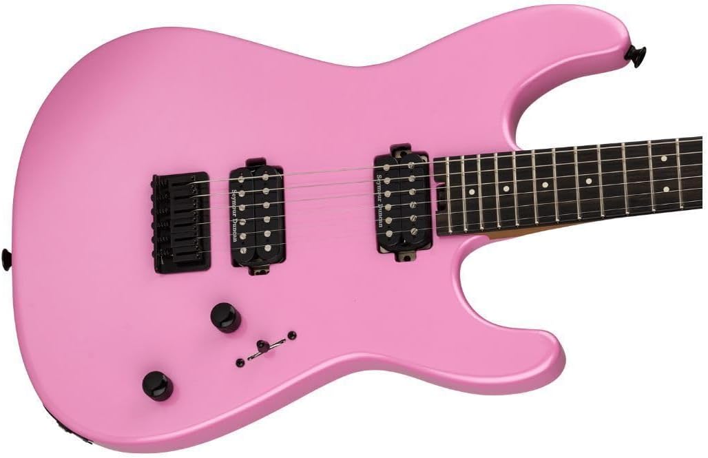 Charvel Mod Plus SD1 HH HT Electric Guitar - Platinum Pink