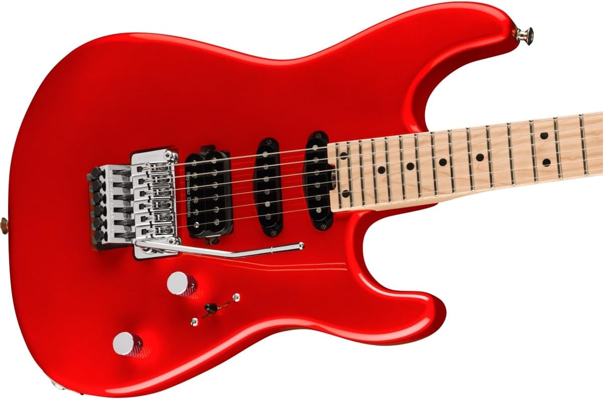 Charvel MJ San Dimas Style 1 HSS FR M Electric Guitar - Metallic Red
