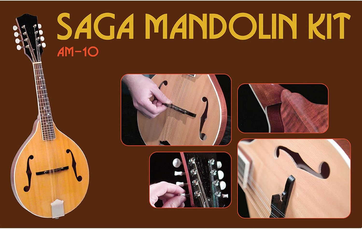 Saga AM-10 A-Model Mandolin Kit