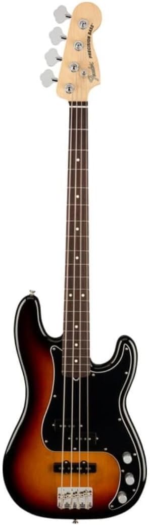 Fender American Performer Precision Bass, 3-Color Sunburst, Pau Ferro Fingerboard