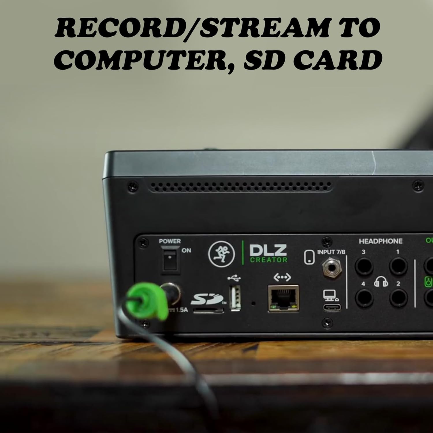 Mackie DLZ Creator 12-channel Digital Mixer, USB, 10.1