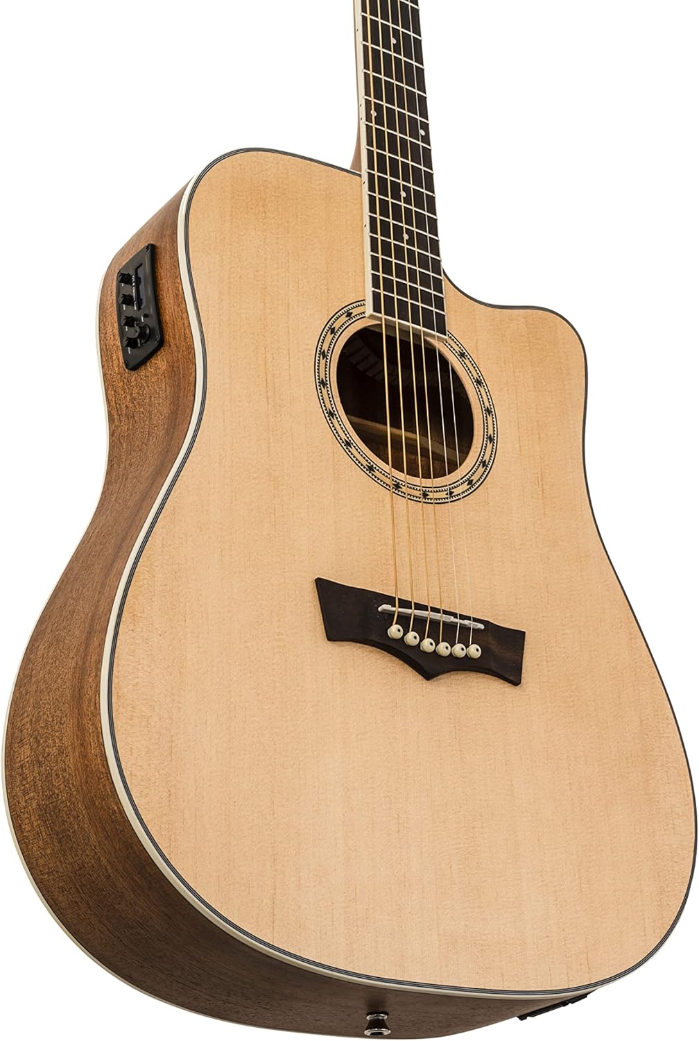 Peavey Delta Woods™ DW-2 CE™ Solid Top Cutaway Acoustic-Electric Guitar with Electronics and Case