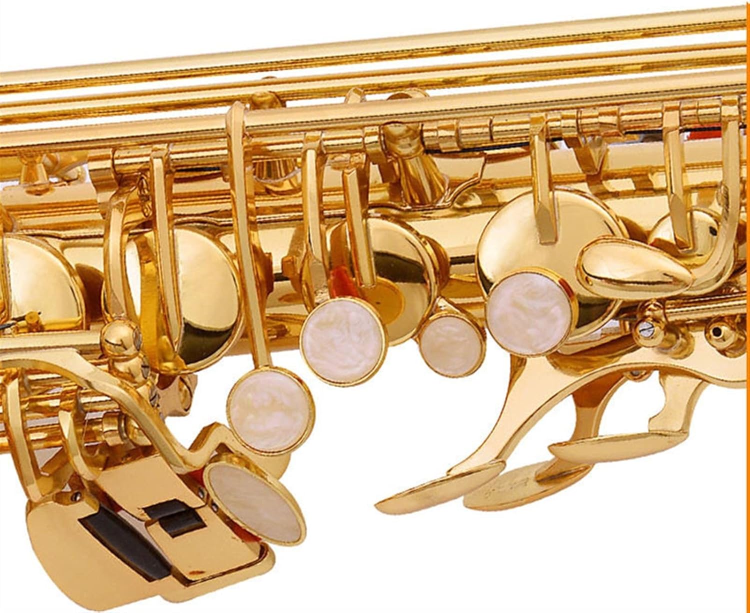 KESHUO E-Flat Alto Saxophone Wind Instrument Grading Performance Authentic Adult Beginners Brass Sax Beginners Kit