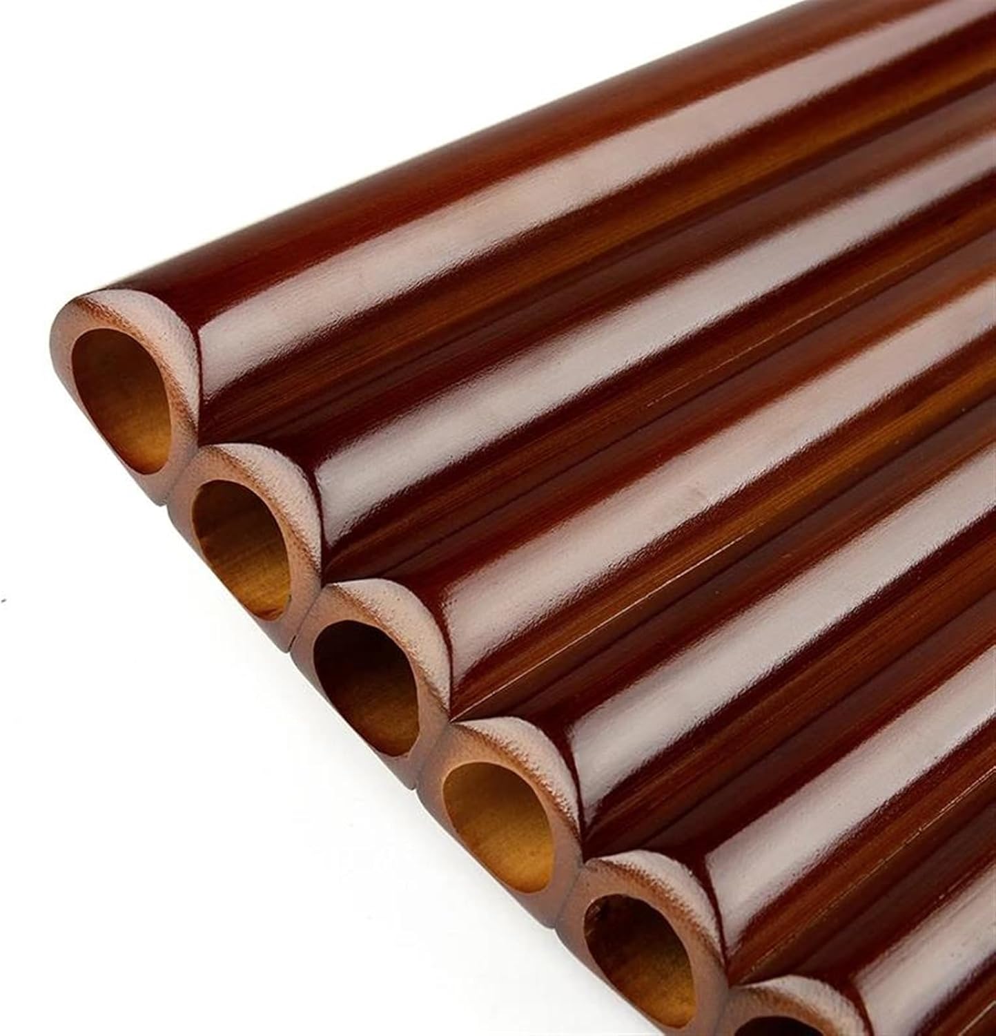 pan flute for beginners E Key 20 Pipes Panpipes Left Hand Brown Colour Flute Handmade Folk Pan Pipes Woodwind Musical Instrument