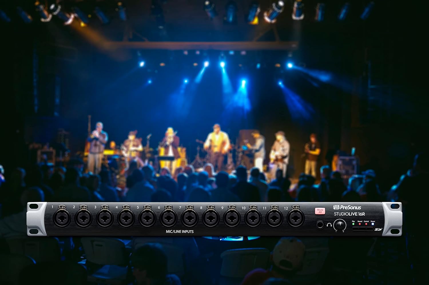 PreSonus StudioLive Series III 16R Digital Rack Mixer with Studio One Pro Software