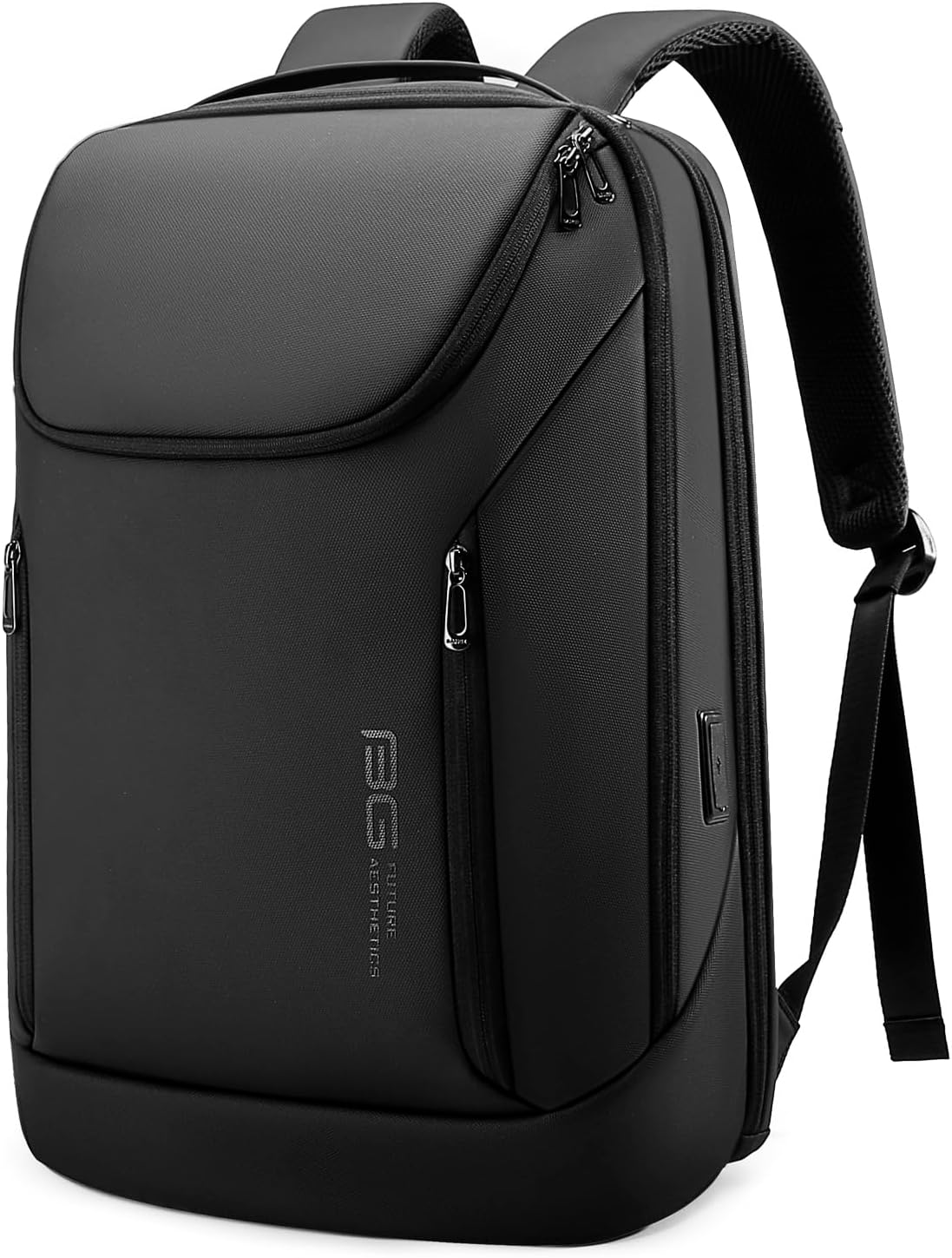 FUTURE AESTHETIC Business Smart Backpack Waterproof fit 15.6 Inch Laptop Backpack with USB Charging Port,Travel Durable Backpack