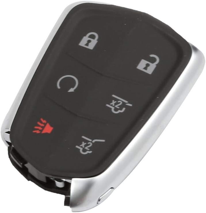 GM GENUINE PARTS 13510243 6 Button Keyless Entry Remote Key Fob