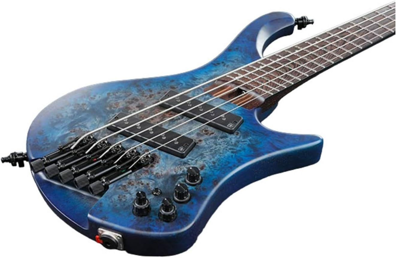 Ibanez Bass Workshop EHB1505MS Bass Guitar - Pacific Blue Burst Flat