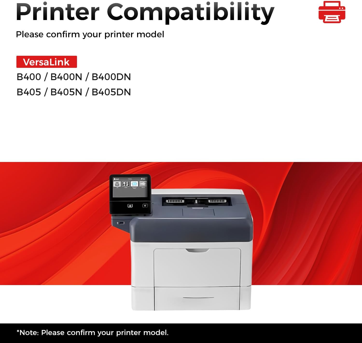 VersaLink B400 B405 Drum Unit (Not Toner) Black 1-Pack Replacement for Xerox 101R00554 Image-Drum Compatible with Xerox VersaLink B400 B400N B400DN B405 B405N B405DN Laser Printer All-in-One Copier