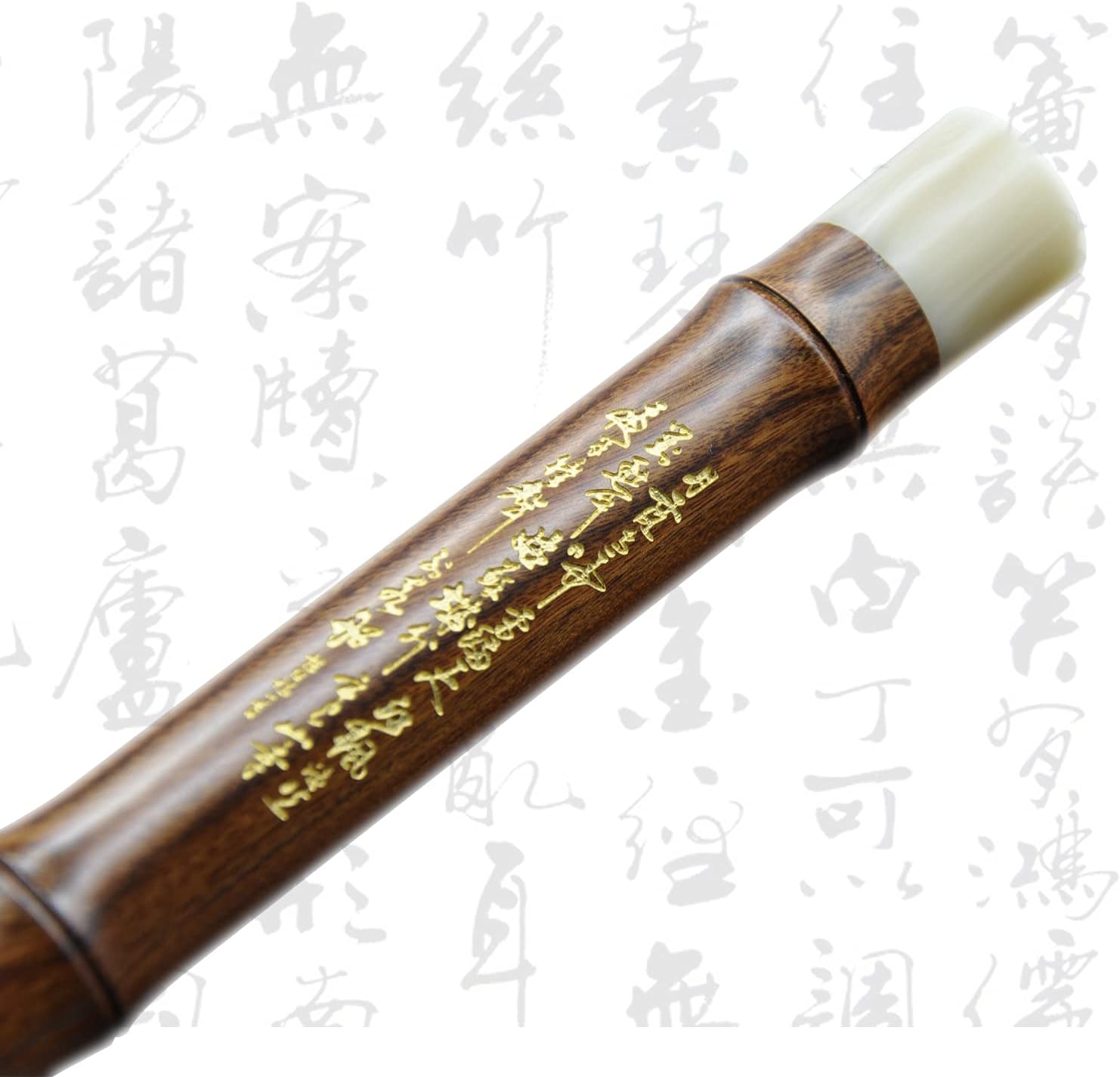 Professional Flute D key Dizi for Beginners with Free Membrane & Glue Set Traditional Chinese red sandalwood Instrument (D KEY)
