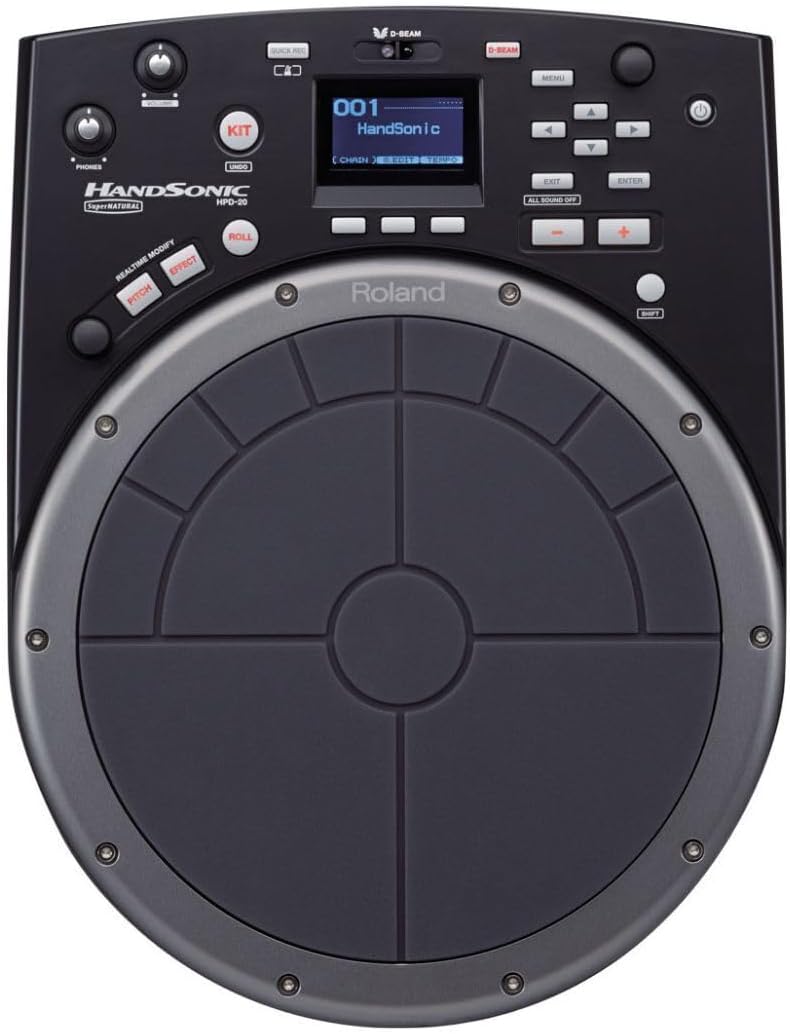 Roland HPD-20 Digital Hand Percussion Instrument, 3 Inch (HPD-20), Multicolor