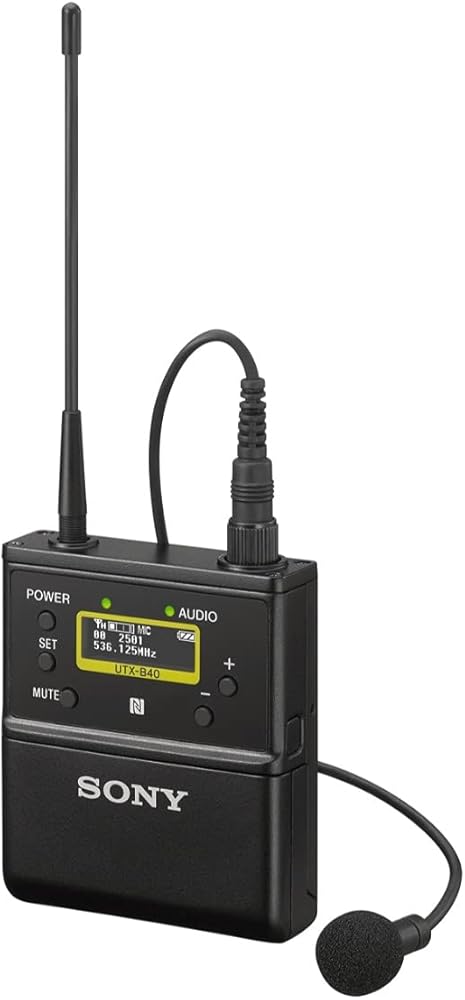 Sony UWP-D, 1 Wireless Microphone System, Black, One Size (UWP-D21/14)