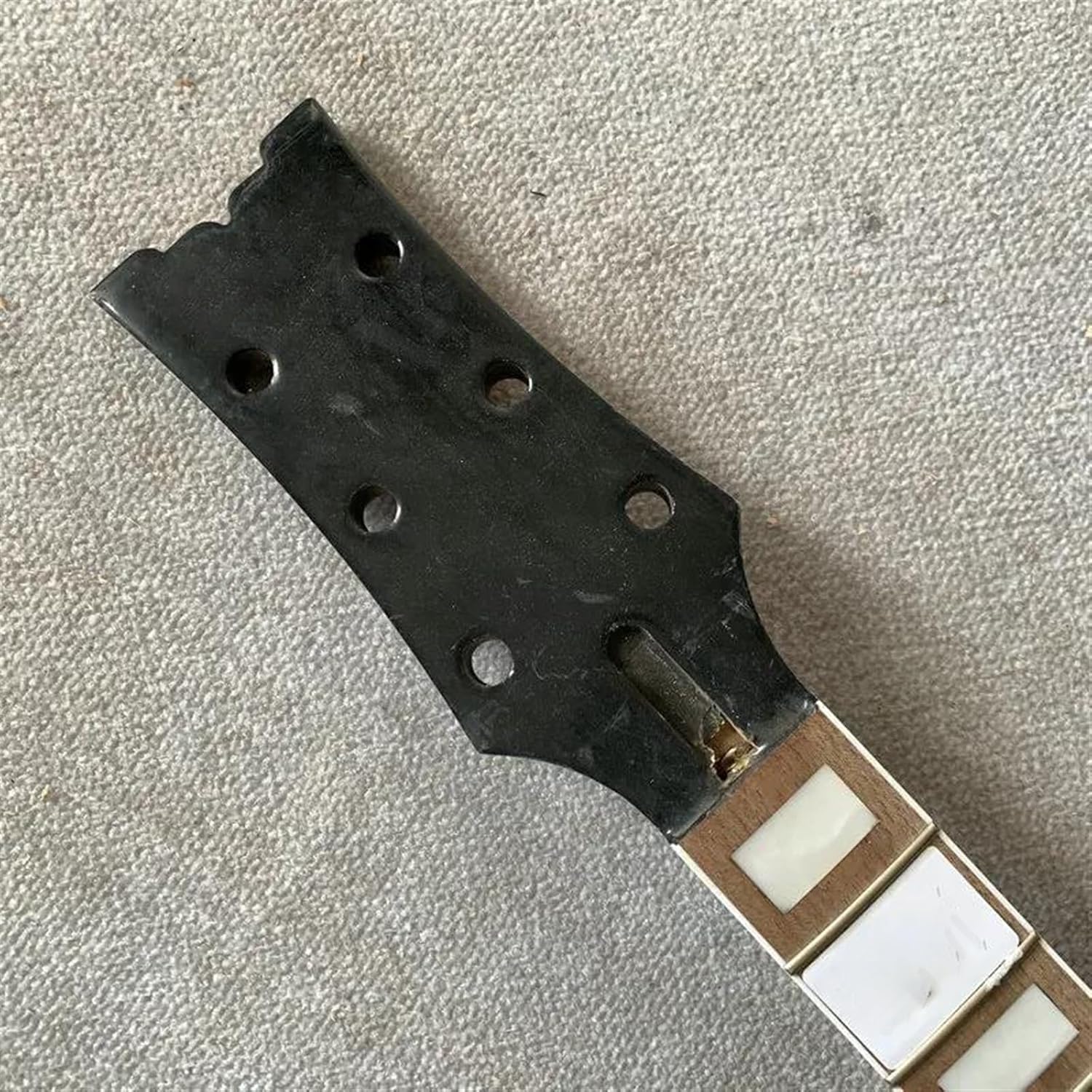 Replacement Guitar Neck Unfinished Electric Guitar Neck 22 Frets Maple With Rosewood DIY Guitar Parts