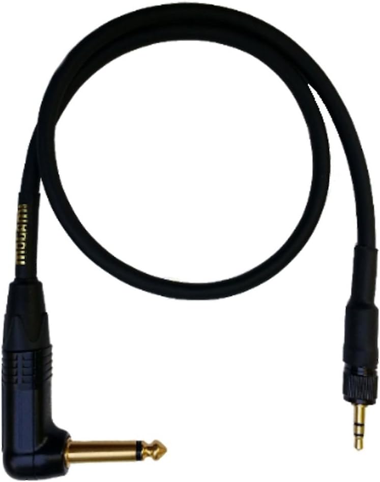Mogami Gold BPSE TS-30R Belt Pack Instrument Cable for Wireless Instrument Systems, 1/4