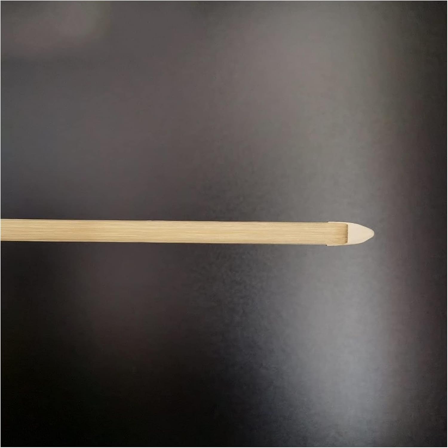 TSTS 4/4 Size Bass Bow Brazilwood Round Stick White PC Materil Frog English Style Nickel Silver Parts Full Size Violin Bow