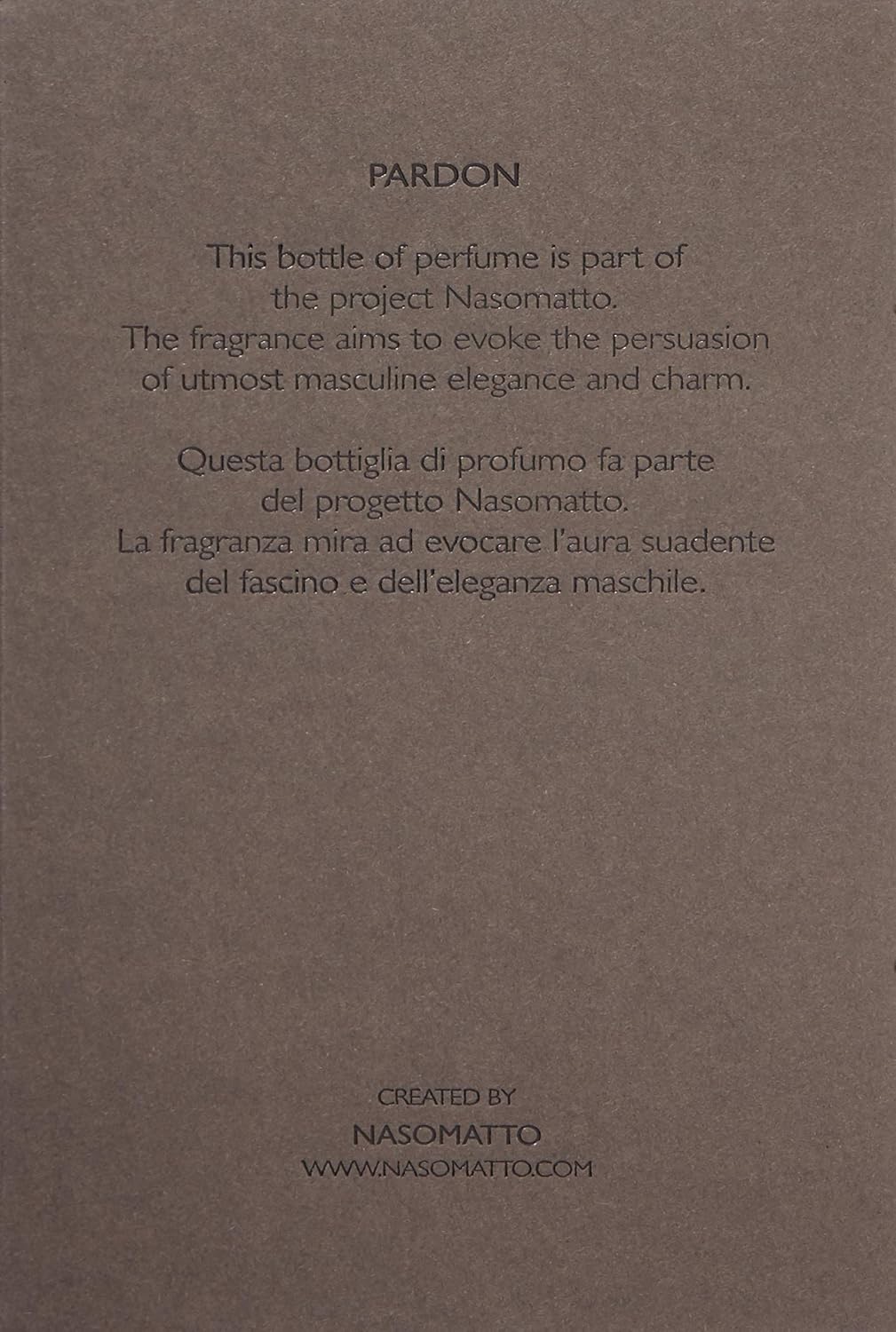 Nasomatto Pardon Extrait De Parfum, 1.0 Fl Oz