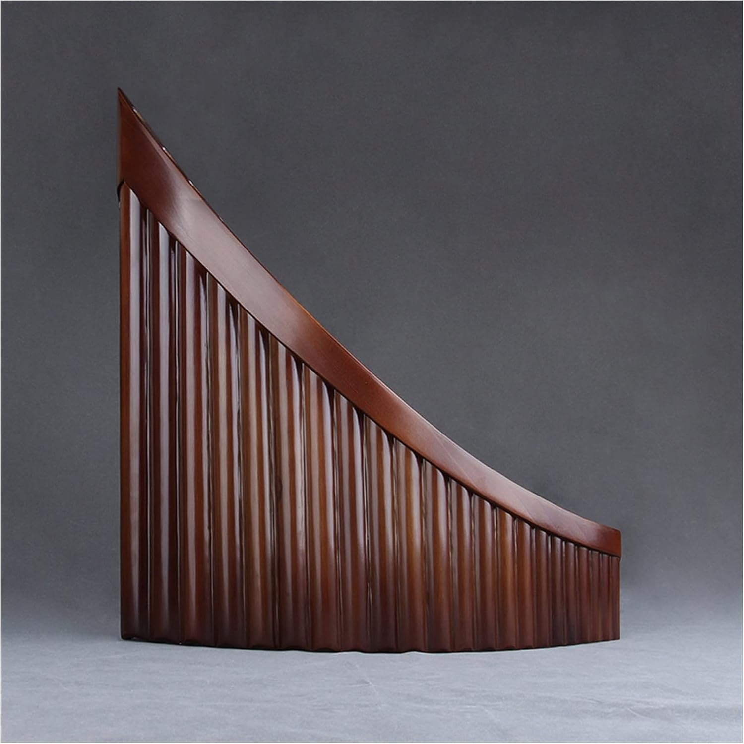 PanPipes Woodwind Instrument 22 Pipes Pan Flute C Key Brown Colour Flute Folk Woodwind Instrument Handmade Pan Pipe
