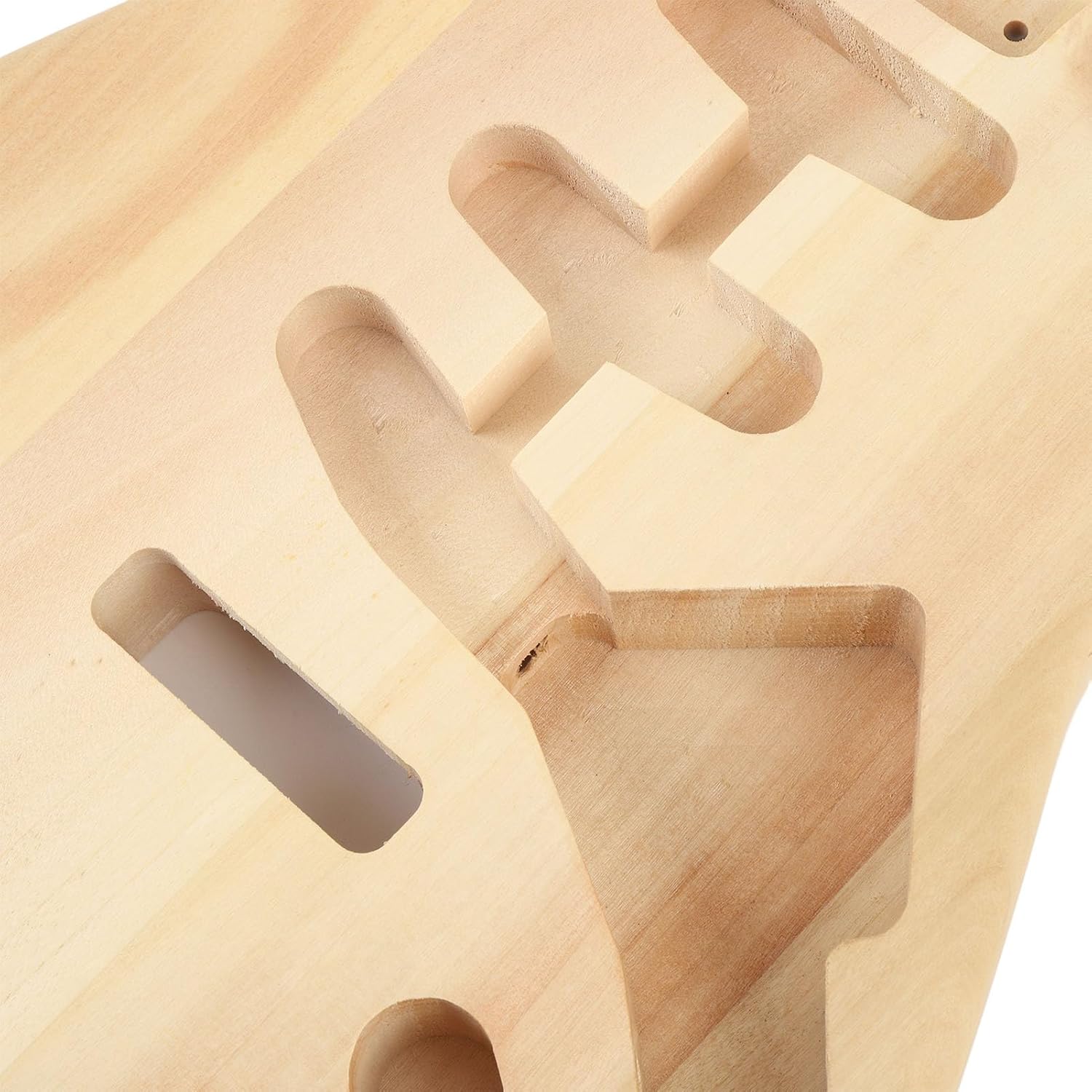 Unfinished Handcrafted Guitar Body Replacement Walnut Blank Electric Guitar Body for Customization and Versatile Playing Styles
