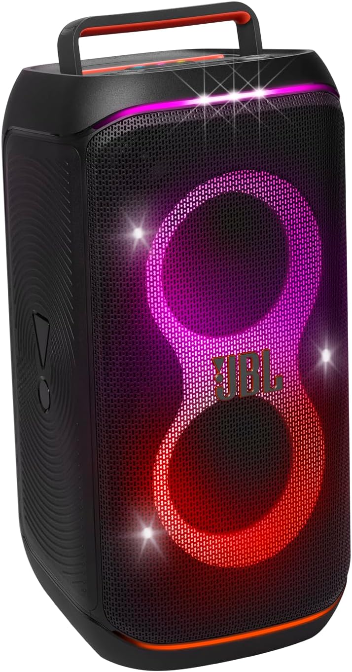 JBL PartyBox Club 120 - Portable Speaker with Foldable Handle, Powerful Pro Sound, (Black) (Renewed)
