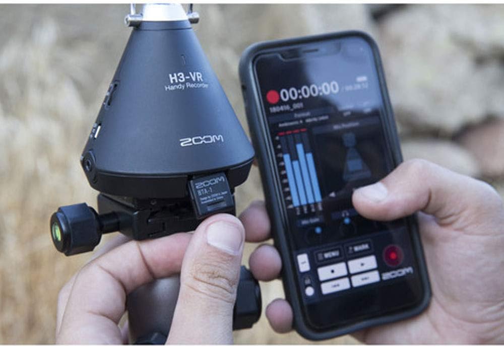 Zoom H3-VR 360 Degree Virtual Reality VR Ambisonic Array Audio Recorder