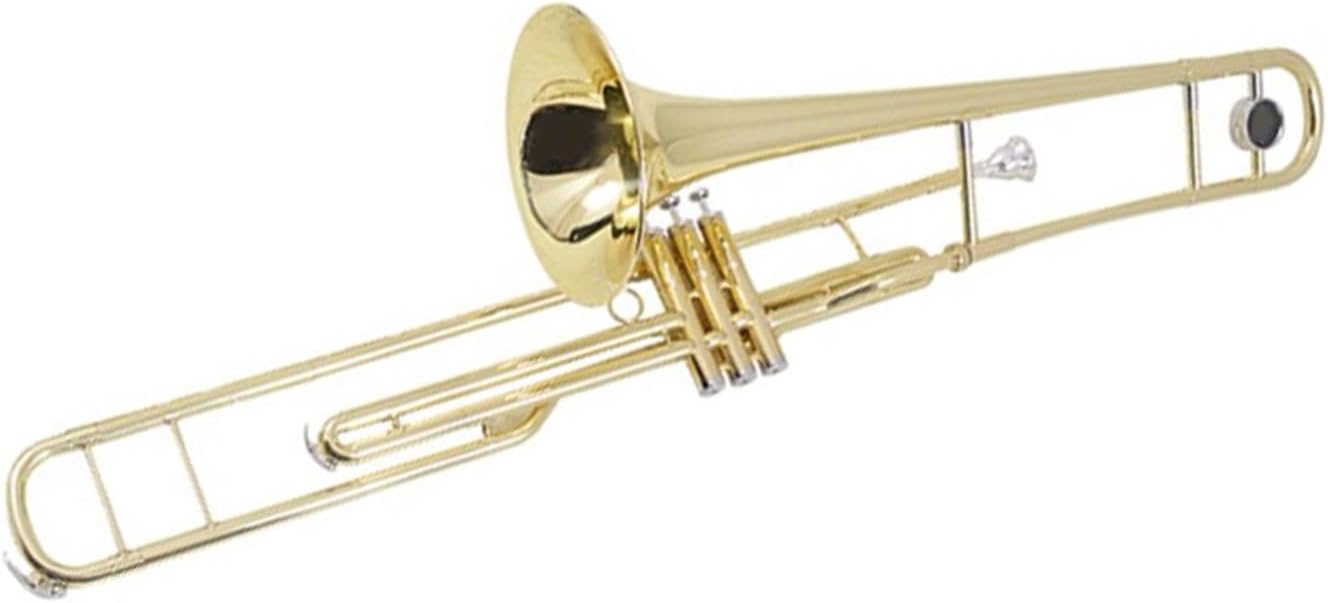 Adult Trombone Instrument Musical Instrument Tenor Upright Key String Pipe B Flat Professional Performance Trombone