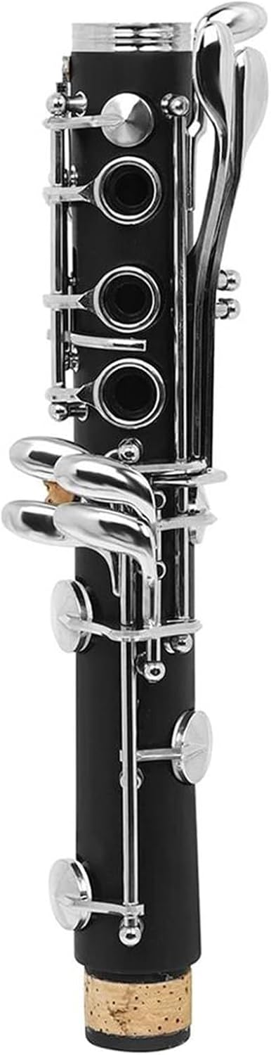 Clarinet Musical Instruments Bb 17 Key Bakelite Clarinet With Reeds Portable Cloth Box Professional Woodwind Instrument