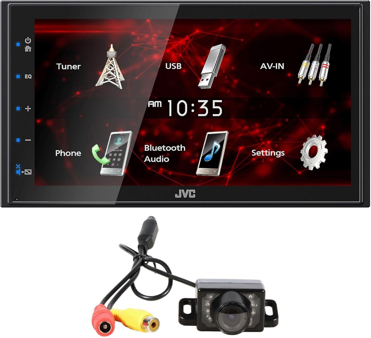 Audiosavings Bundle: JVC KW-M180BT 6.8