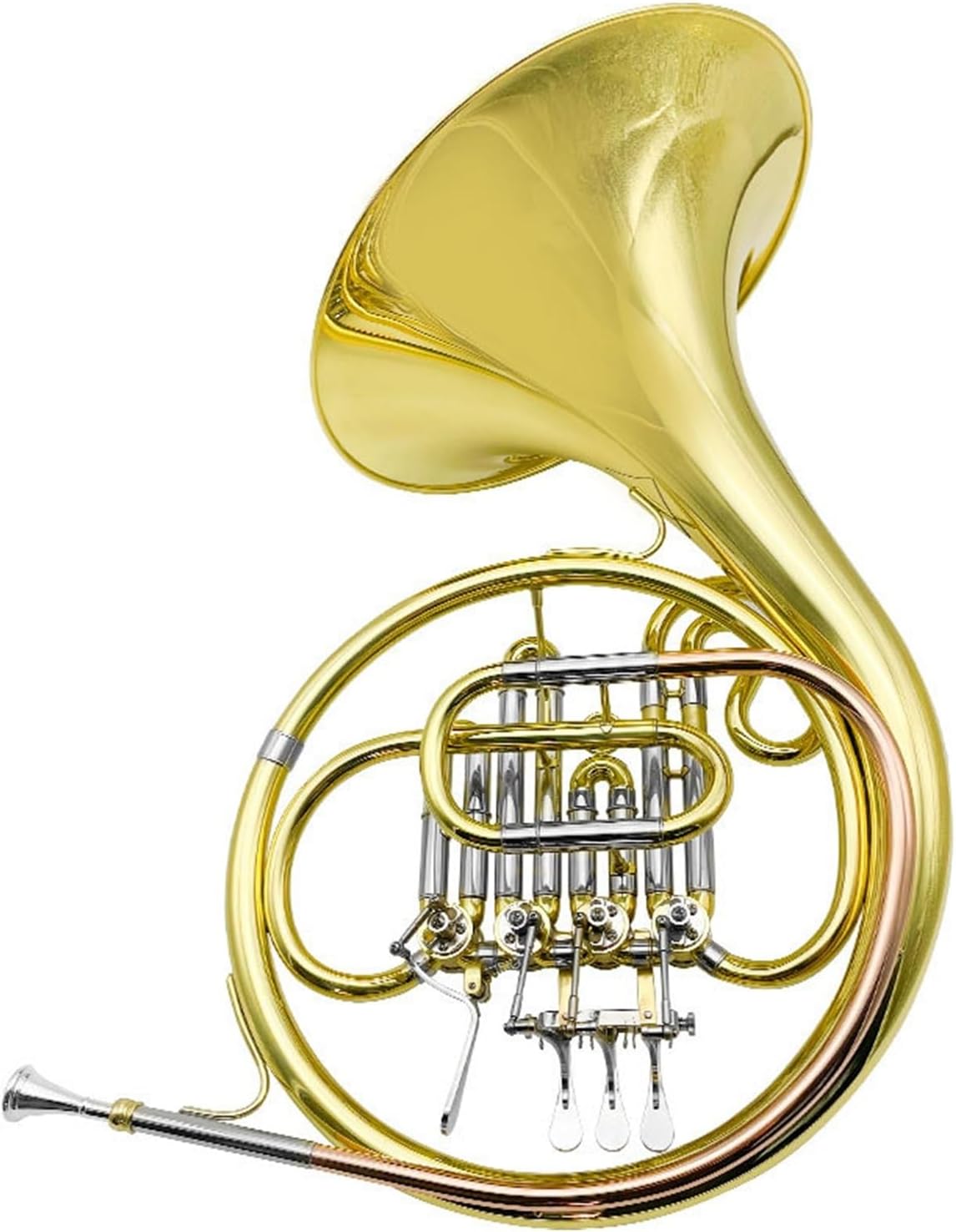 French Horn Professional B flat 4 keys single row instrument