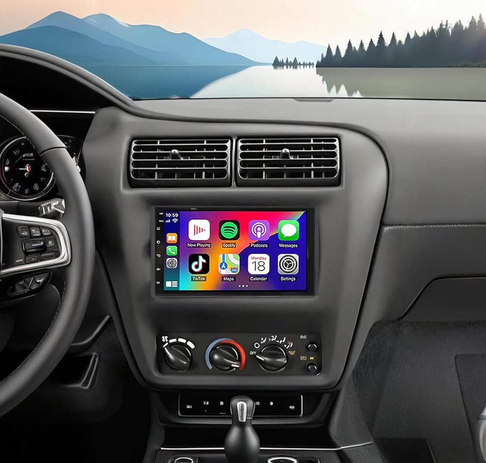 5G WiFi Android 13 Car Stereo for Chevrolet Monte Carlo 2000-2005, 7 Inch IPS HD Touch Screen Car Radio Wireless CarPlay Android Auto, GPS FM/SWC Bluetooth 1080P Backup Camera-2+32G