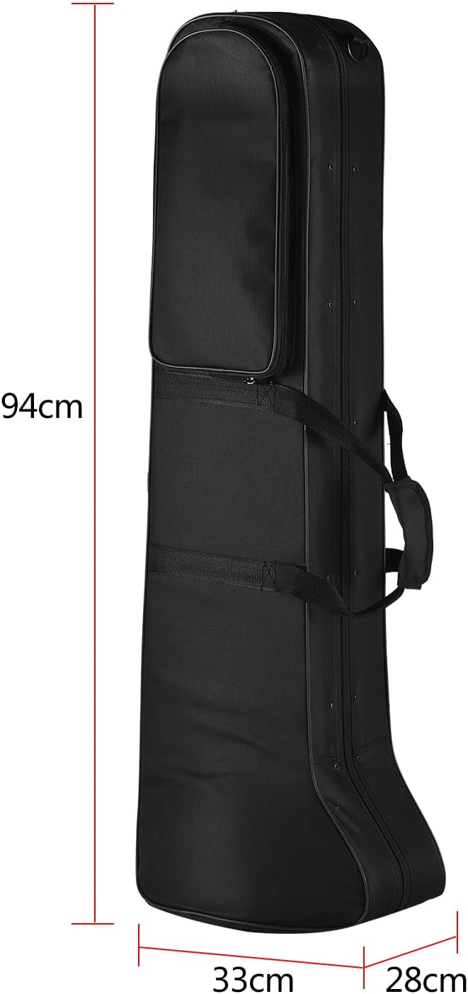 Trumpet Alto Trombone Brass Bb Tone B Flat Woodwind Instrument with Cupronickel Mouthpiece Cleaning Stick Case (Silver) (silver)