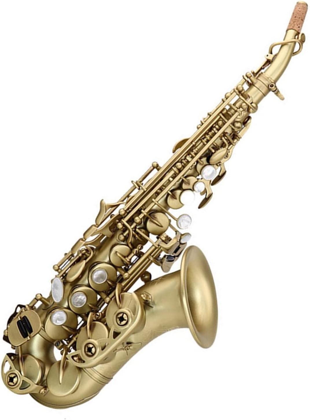 Saxophone B-Flat Brass Sax Woodwind Instrument Professional Saxophone