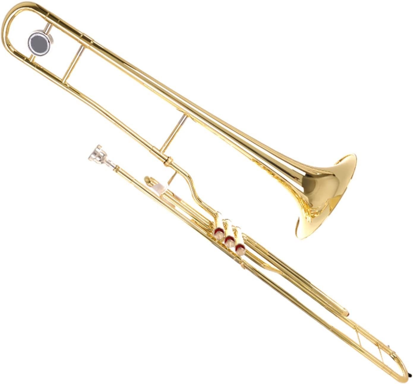 TSTS B-Flat Midrange Standing Key Trombone is Suitable for Performance Test Beginner Trombone